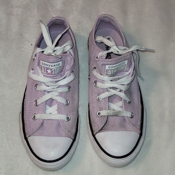 purple bling converse